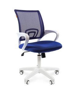 Синий Кресло CHAIRMAN 696 White Синий